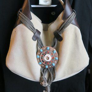 Suede Boho Bag